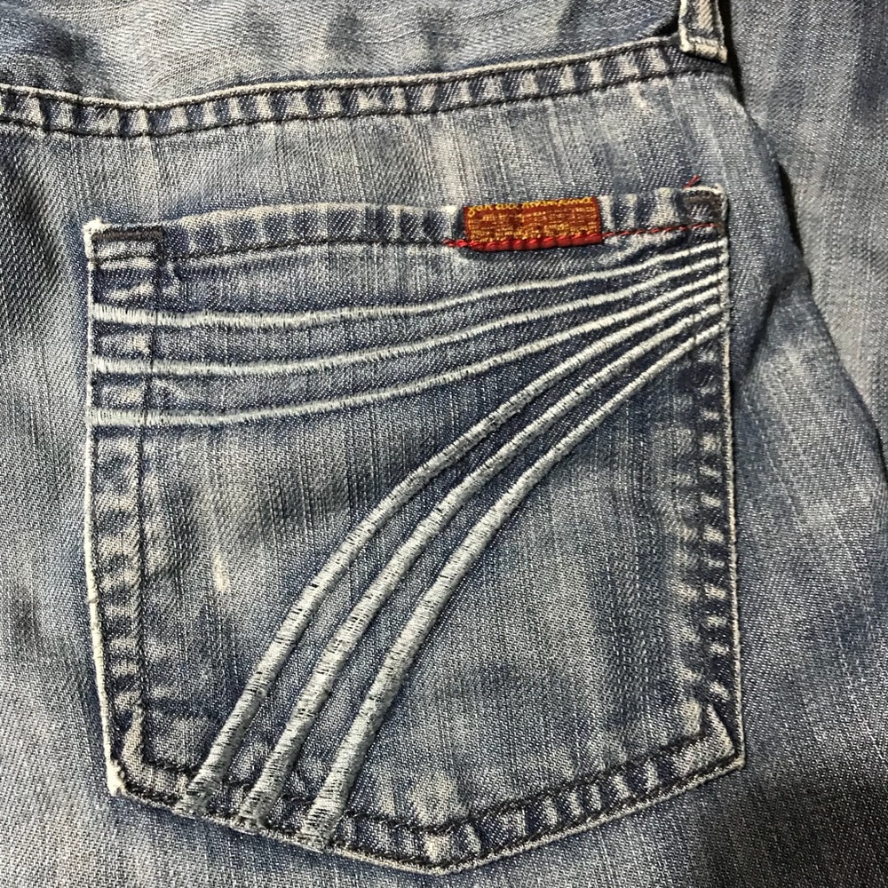 7 For All Mankind cropped jeans size 27 - Picture 2 of 5